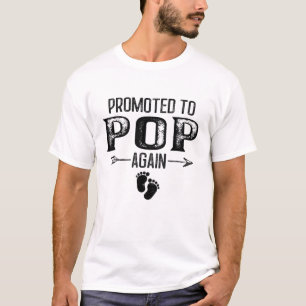 T-shirt Promu Pour Pop De Nouveau Fête des pères Vintage P