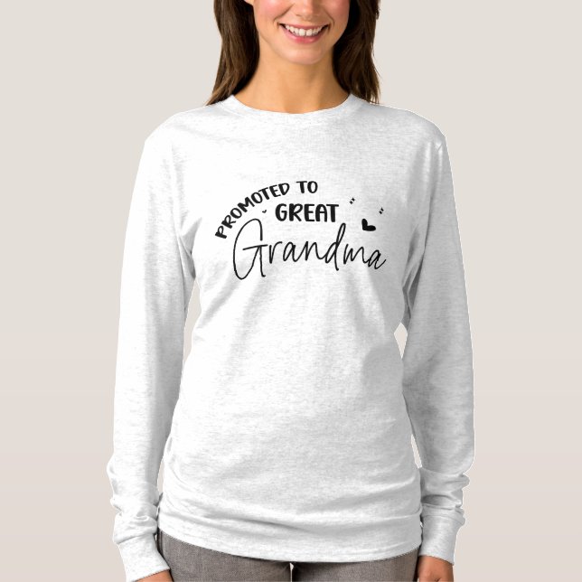 T-shirt Promue arrière-grand-mère (Devant)