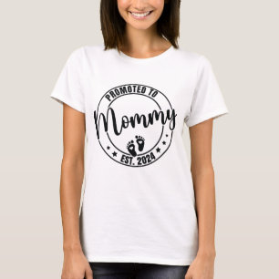 T-shirt Promue Maman dès 2024 Annonce de grossesse