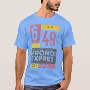 T-shirt Prono Expres Roumain Matchbox Texte Typographie Gr
