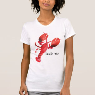 T-shirt Pronononciation du homard