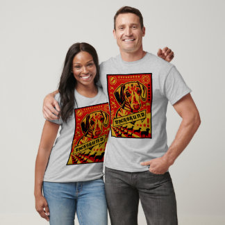 T-shirt Propagande Dachshund