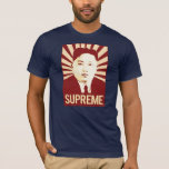 T-shirt Propagande de l'ONU de Kim Jong - suprême -<br><div class="desc">Les conceptions de Shirtual | www.Shirtual.com notre T-shirts et cadeaux originaux d'humour sont Sarcasmic !   Font des emplettes plus de destiner de Shirtual chez http://www.Shirtual.com</div>