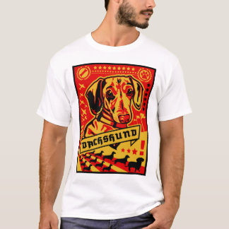 T-shirt Propagande de teckel