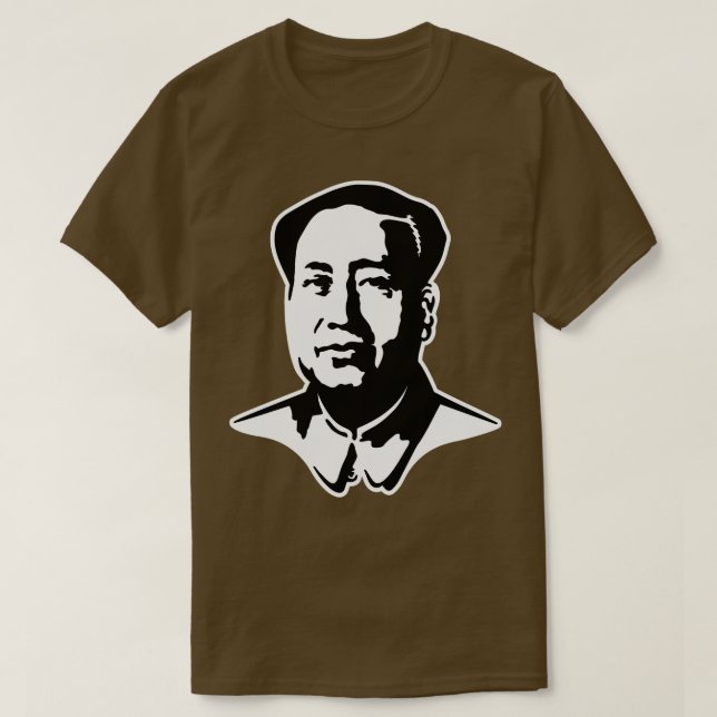 T-shirt Propagande du communisme chinois du président Mao  (Design devant)