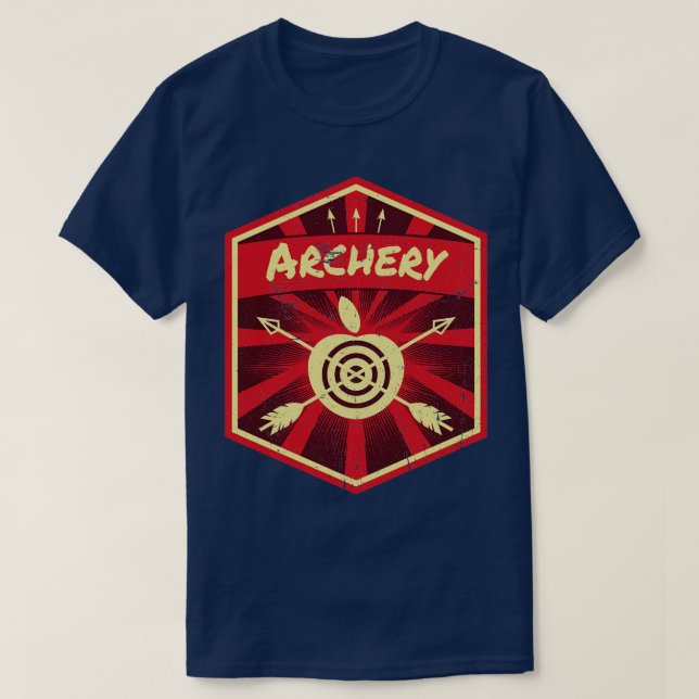 T-shirt Propagande du tir à l'arc (Design devant)