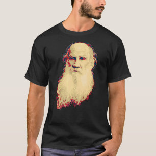 T-shirt Propagande rétro de Leo Tolstoï