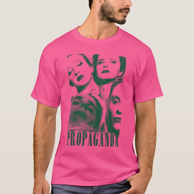 T-shirt Propagande Retro Style Fan original (Devant)