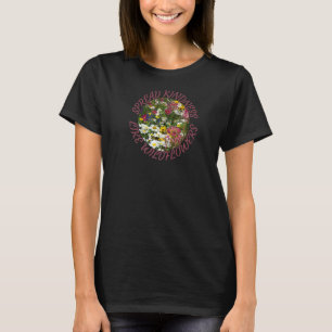 T-shirt Propager la gentillesse comme l'inspiration Fleur