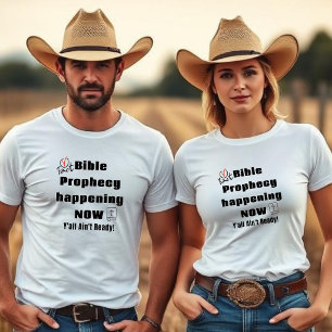 T-shirt Prophétie biblique en cours Unisexe