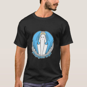 T-shirt Prophylaxie Angel Bleu Dentiste Aide Robe fantaisi