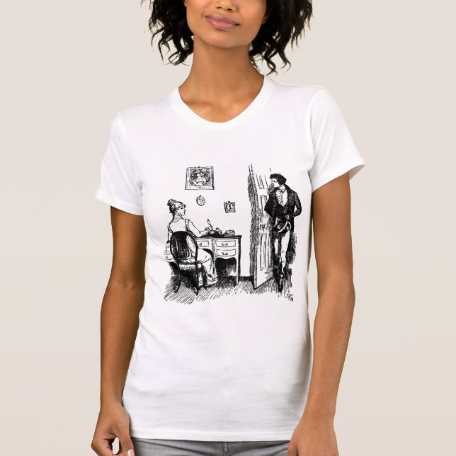 T-shirt Proposal - Pride and Prejudice - Jane Austen (Devant)