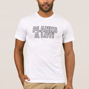 T-shirt Propose Un Devis D'Exercice De Forme De Base Beauc