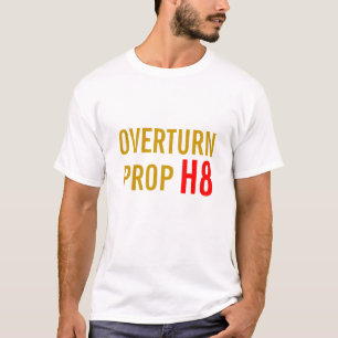 T-shirt Proposition 8, la Californie de renversement