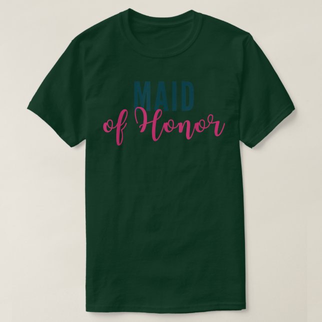 T-shirt Proposition de la servante d'honneur (Design devant)