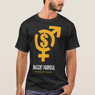 T-shirt Proposition indécente - Poster de film alternatif