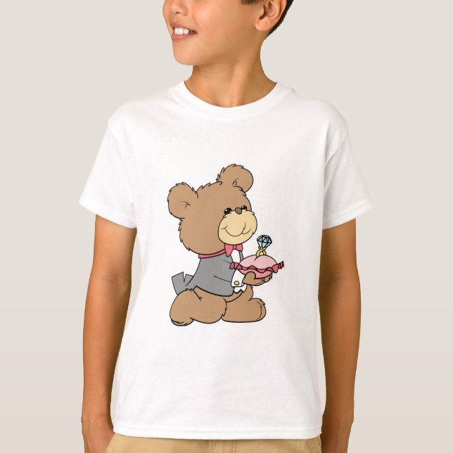 T-shirt proposition ou conception de l'ours en peluche por (Devant)