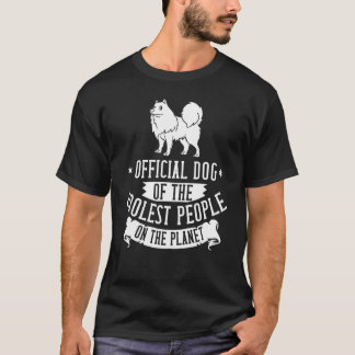 T-shirt Propriétaire américain de chiots Eskimo Chien