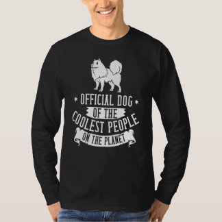 T-shirt Propriétaire américain de chiots Eskimo Chien