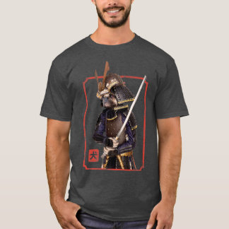 T-shirt Propriétaire amusant du Carlin Tee Samurai Carlin 