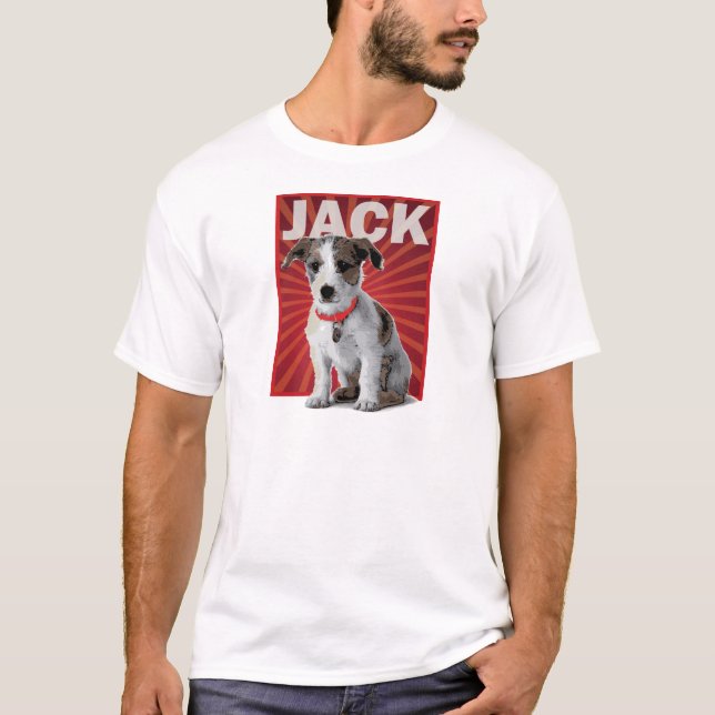 T-shirt Propriétaire d'animal familier de Jack Russell (Devant)