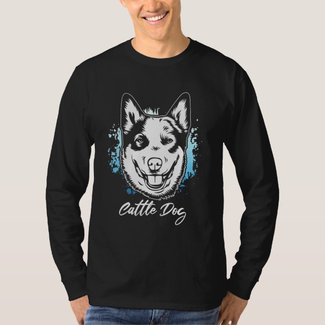 T-shirt Propriétaire de Blue Heeler  Chien de Berger  Chie (Devant)
