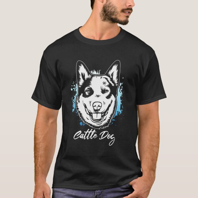 T-shirt Propriétaire de Blue Heeler  Chien de Berger  Chie (Devant)
