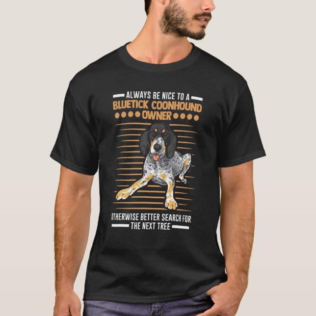 T-shirt Propriétaire de Bluetick Coonhound (Devant)