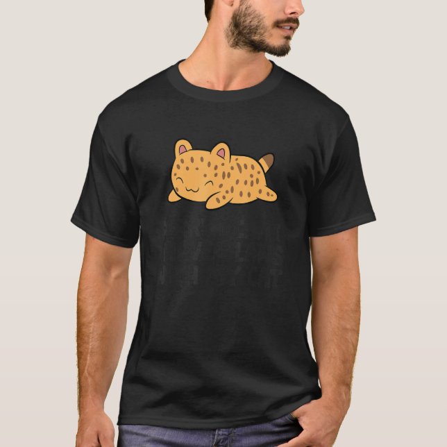 T-shirt Propriétaire de Chat Bengale Désolé de ne pas pouv (Devant)