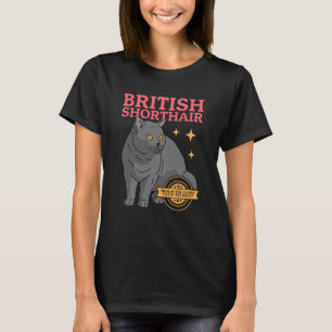 T-shirt Propriétaire de chat British Shorthair maman Briti