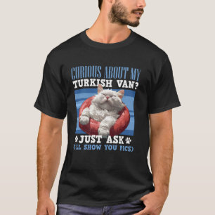 T-shirt Propriétaire de chat CORIEUX À PROPOS DE MON TURC