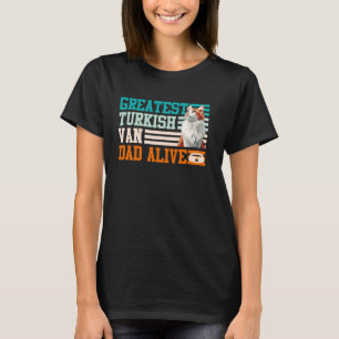 T-shirt Propriétaire de chat LE PLUS GRAND PÈRE TURC VAN V