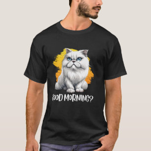 T-shirt Propriétaire de chat persan BONJOURß Drôles de cha