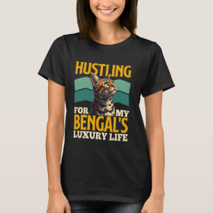 T-shirt Propriétaire de chat qui fait du business pour le