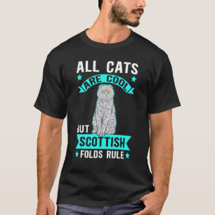 T-shirt propriétaire de chat Scottish Fold Scottish Fold