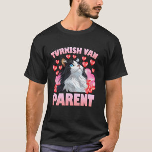 T-shirt PROPRIÉTAIRE DE CHAT TURC DE VAN Parent Chats Turc