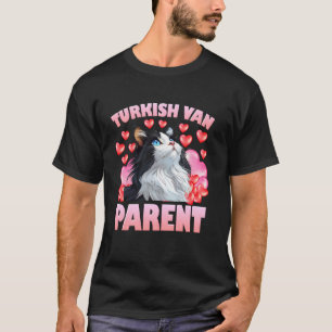 T-shirt PROPRIÉTAIRE DE CHAT TURC DE VAN Parent Chats Turc