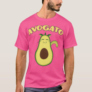 T-shirt Propriétaire de chats Avogato Cute Avocado Lover