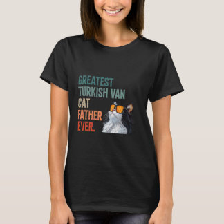 T-shirt Propriétaire de chats LE PLUS GRAND TURQUE VAN DAD