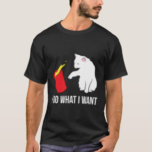 T-shirt Propriétaire de chats Love Chats Je fais W Je veux
