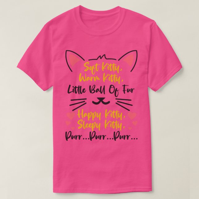 T-shirt Propriétaire de chats mignons Kitten Chat Maman Ch (Design devant)