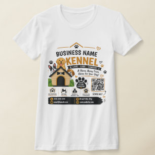 T-shirt Propriétaire de chenil personnalisé   Entreprise d