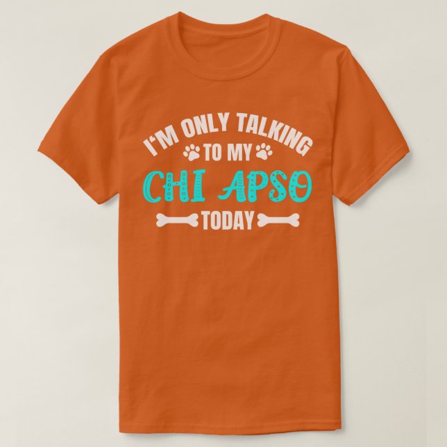 T-shirt Propriétaire de Chi Apso (Design devant)