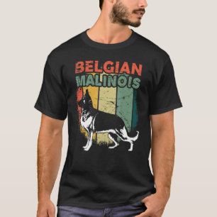 T-shirt Propriétaire de chien animal Berger Retro Vintage 