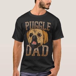 T-shirt Propriétaire de chien animal de compagnie Papa Pug
