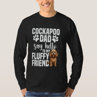 T-shirt Propriétaire de chien animal de compagnie père Flu