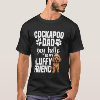 T-shirt Propriétaire de chien animal de compagnie père Flu