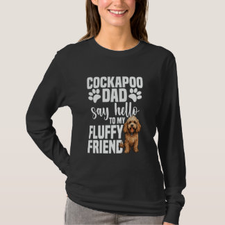 T-shirt Propriétaire de chien animal de compagnie père Flu