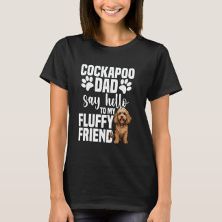 T-shirt Propriétaire de chien animal de compagnie père Flu