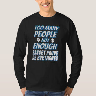 T-shirt Propriétaire de chien de race Basset Fauve De Bret